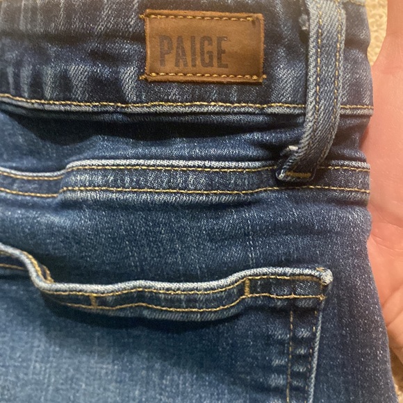 PAIGE Hoxton Crop jeans size 30 - Picture 7 of 11